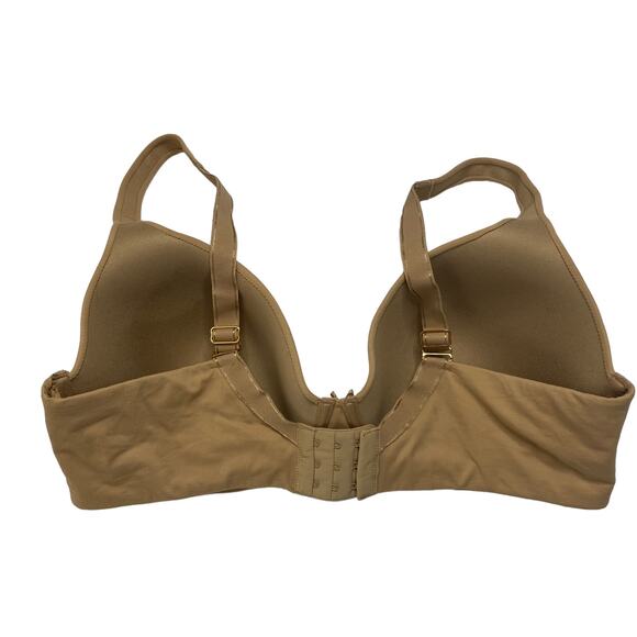SOMA Embraceable Full Coverage Bra in Beige Size 38DD Bow Opaque Underwire - Picture 2 of 7